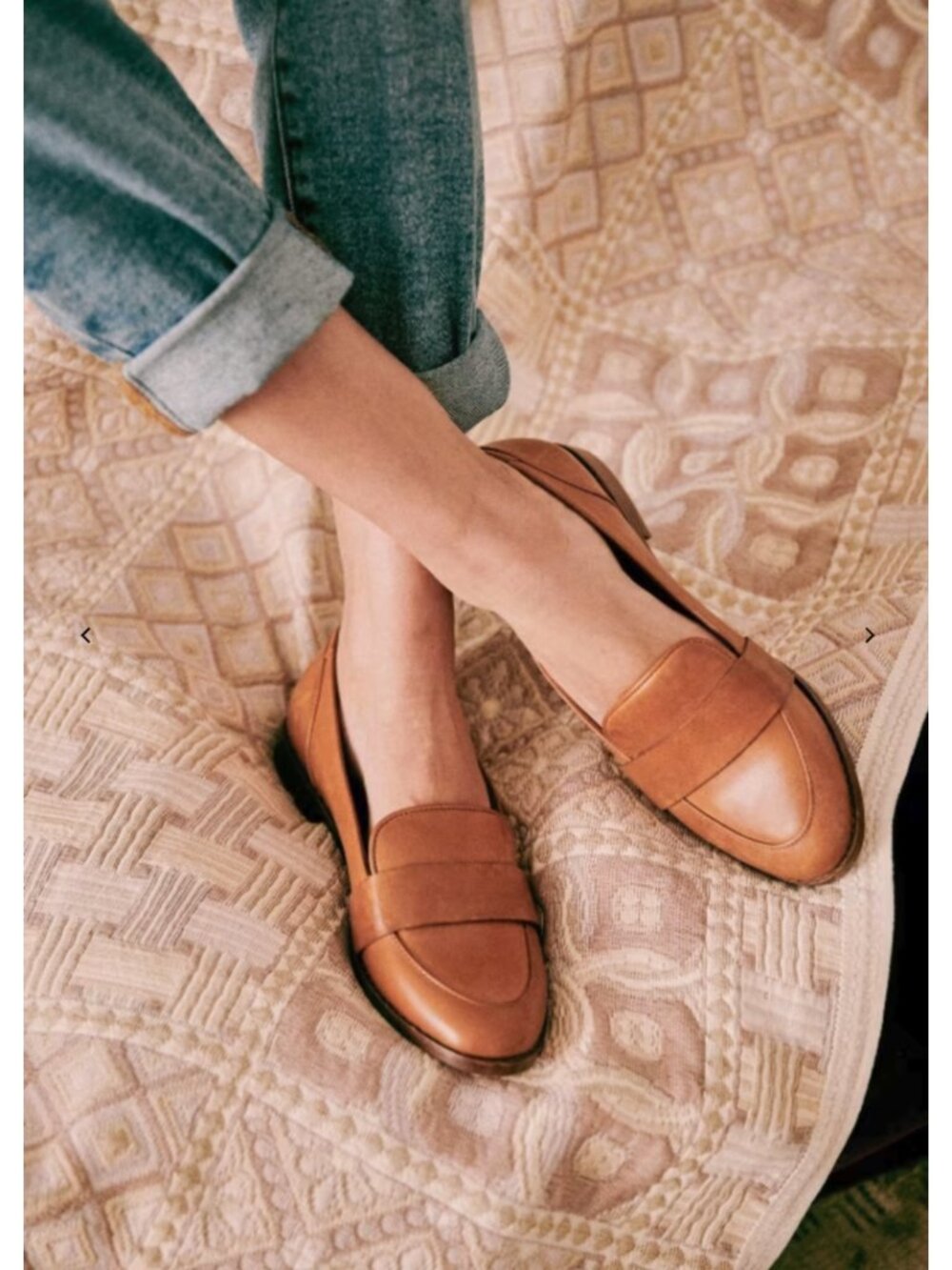 Sezane Michel Loafers in Natural heritage